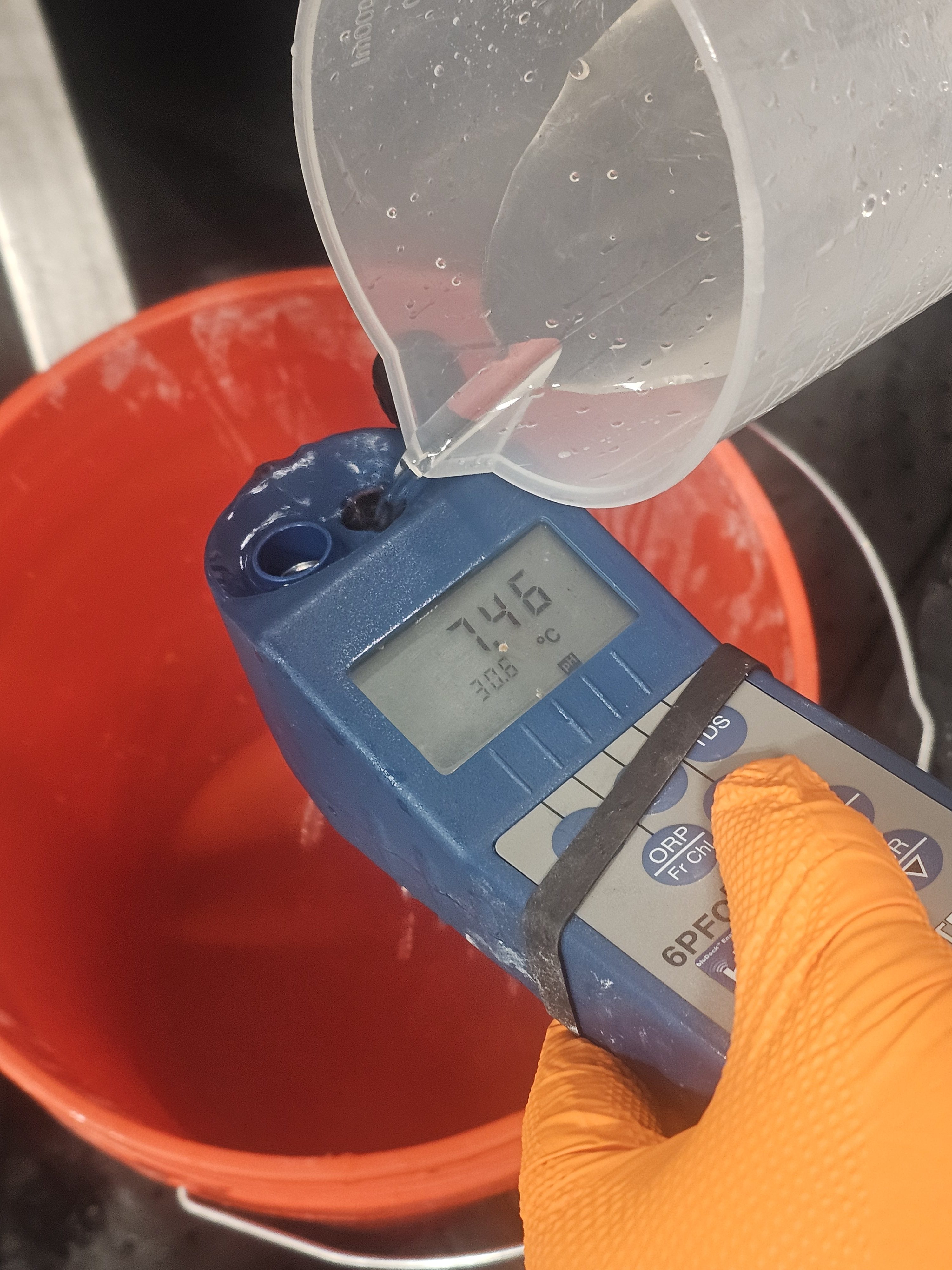 Fitting inspection before treatment